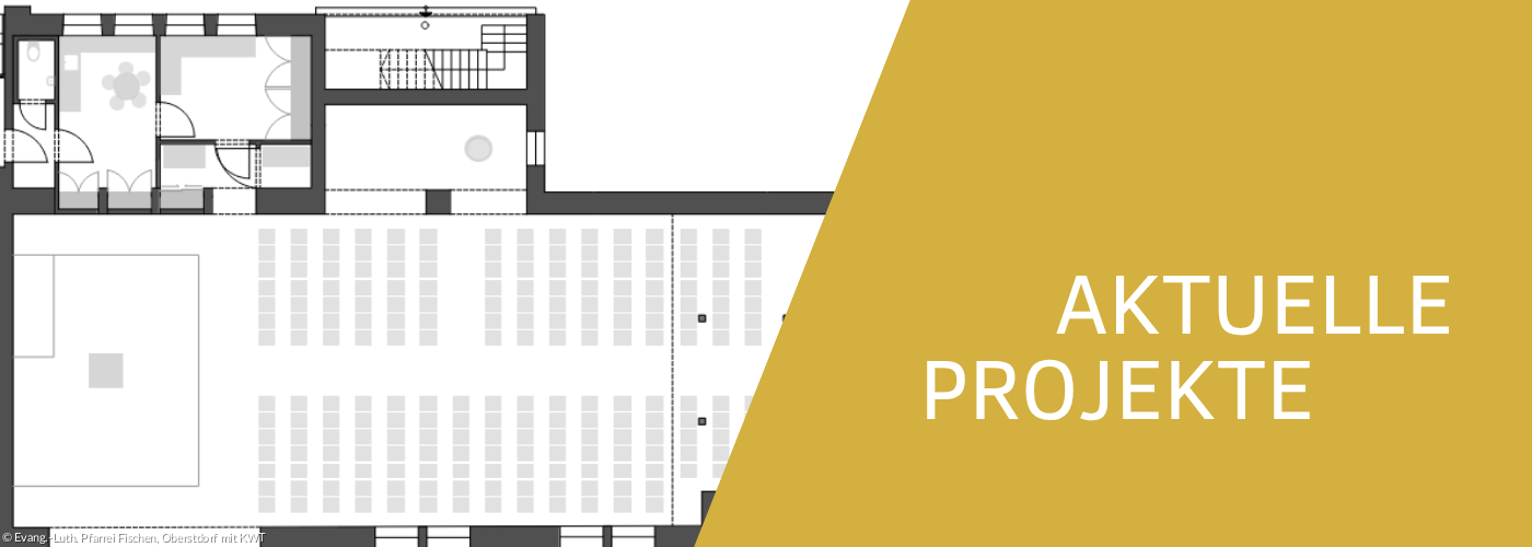 Grundriss eines Kirchenraumes