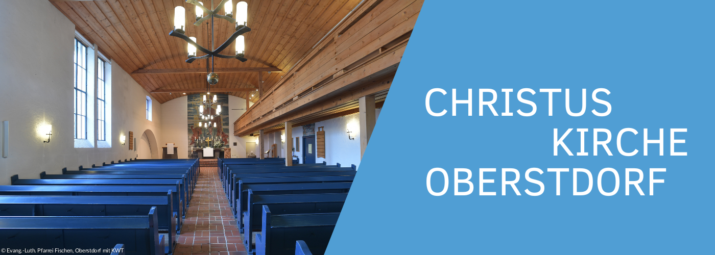 Blick in die Christuskirche Oberstdorf