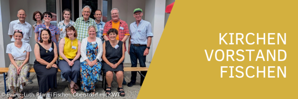 Gruppenfoto des Kirchenvorstands Fischen