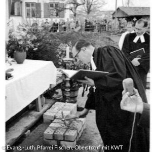Grundsteinlegung 1960